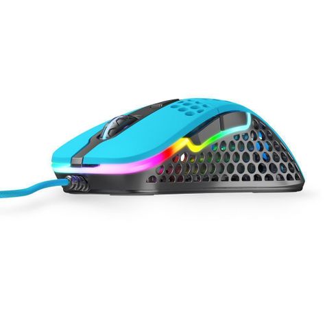 Mouse Gamer XTRFY M4 RGB Miami Blue-0