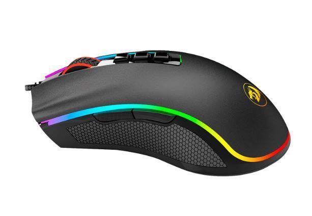Mouse Gamer Cobra FPS M711-F, 8 Botones Programables, Negro-2