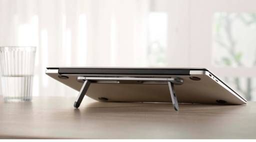 Base Laptop Aluminio 2 Posiciones 11"-17" Torre-0