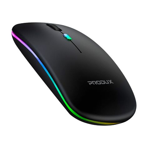  Mouse Inalámbrico Motomo AP-01, Bateria recargable, 1600 DPI, Color Negro -1