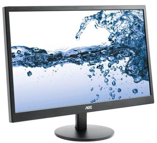 Monitor AOC 21.5" Wide 1920x1080, TN, 5ms, 60Hz, HDMI y VGA, VESA-0