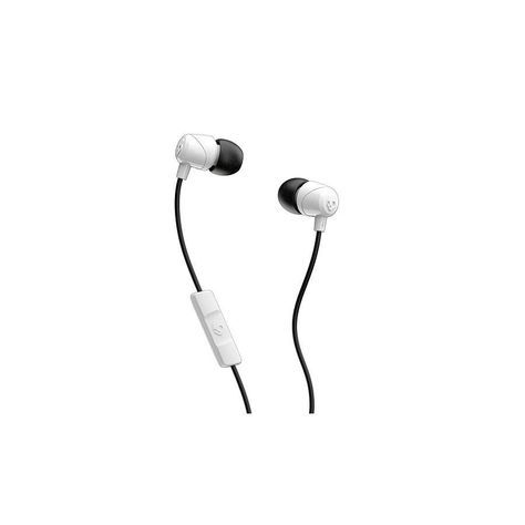 Audífonos Skullcandy JIB con Micrófono, Color Blanco con Negro-0