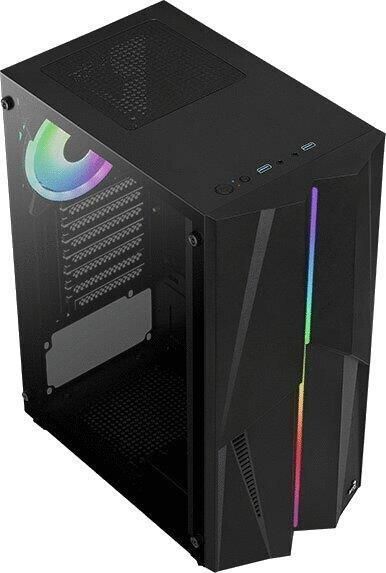 Gabinete Gamer Mecha RGB Mid-Tower Vidrio templado-1