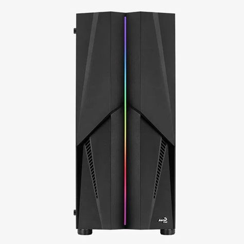 Gabinete Gamer Mecha RGB Mid-Tower Vidrio templado-2