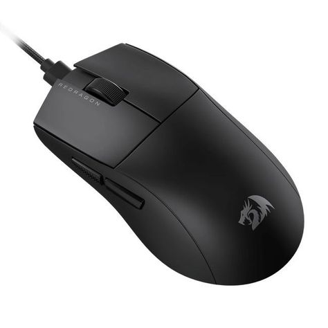 Mouse Gamer Redragon K1NG M724, 1K Hz, 5 Botones, Cableado, Black-2