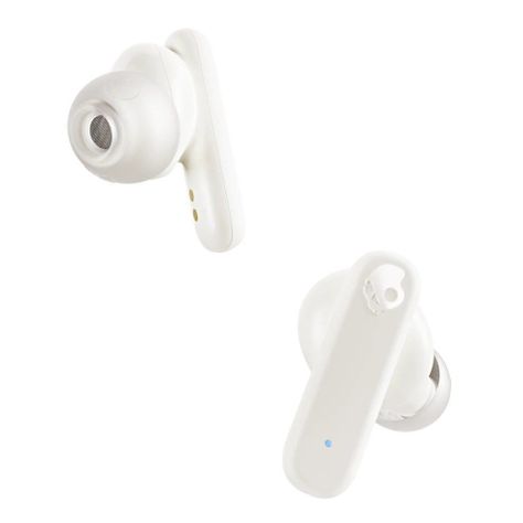 Audífonos Bluetooth Skullcandy Smokin’ Buds, Color Hueso-1