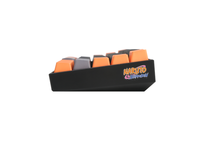 Teclado Mecánico Checkpoint KX-400 Leaf Ninja, 60%, RGB, Switch Red, Negro/Naranja-3