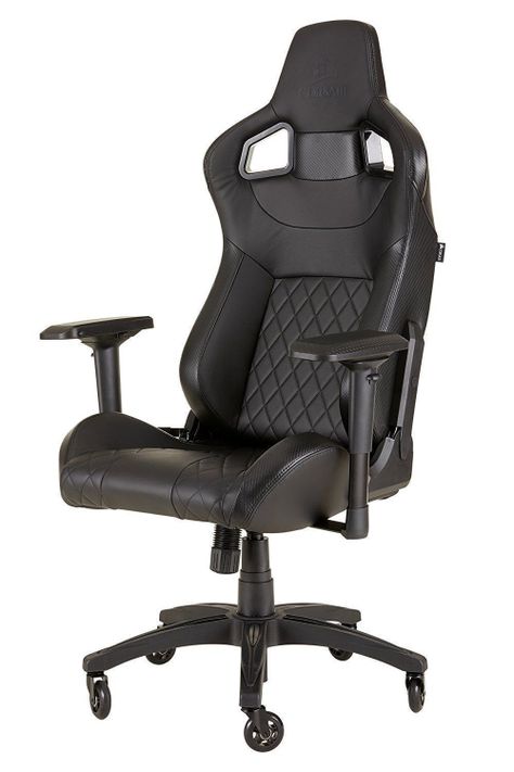 Silla Gamer Profesional Corsair T1 Race Black-0