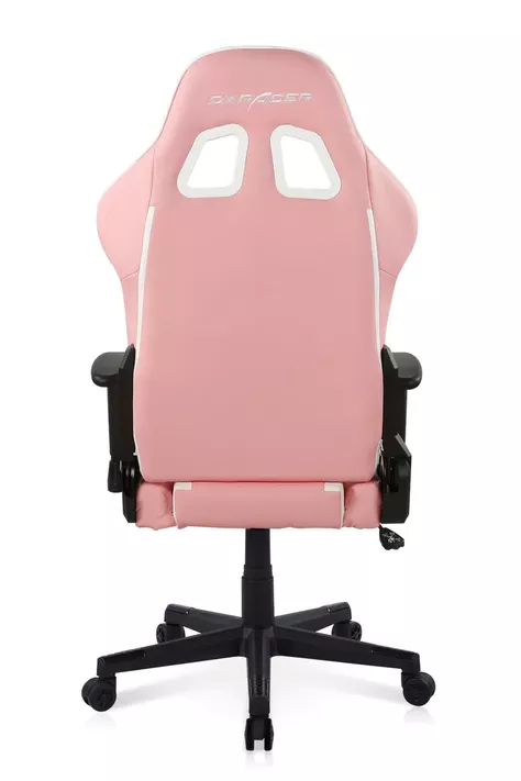 Silla Gamer Pro DXRacer F Series P132 Rosa/Blanco-3