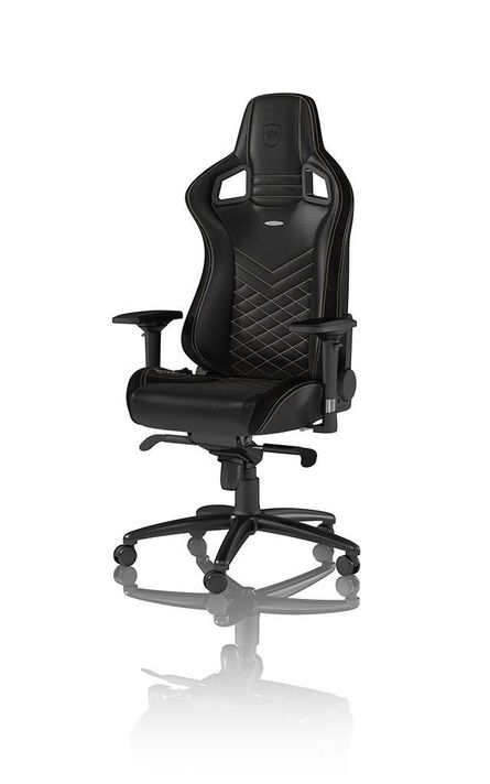 Silla Gamer Profesional Epic Series Negro/Dorado-1