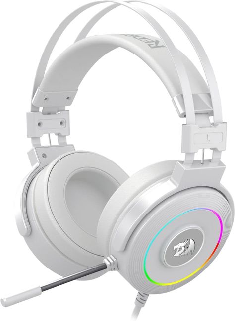 Audífonos Gamer Redragon Lamia H320W, Sonido 7.1 Virtual, 20-20.000Hz, RGB, Incluye Soporte-1