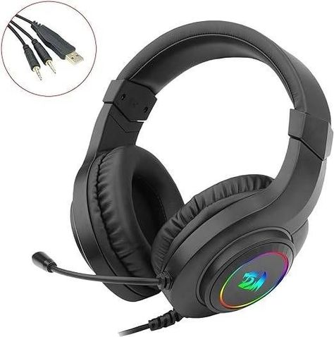 Audífonos Gamer Redragon HYLAS H260-RGB-3