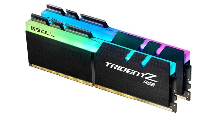Kit Memoria Ram DDR4 16GB (2x8) 3200MHz G.Skill Trident Z RGB DIMM, PC4-25600, 1.35V-1