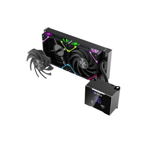 Refrigeración Líquida XYZ HYDROTEMP 240 Black, Alto Rendimiento, Pantalla LCD 3.5", Intel/AMD-2