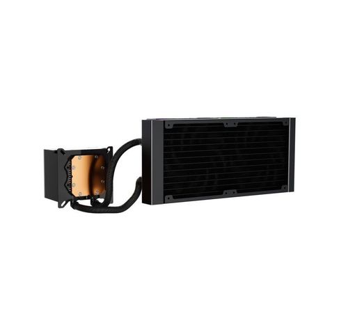 Refrigeración Líquida XYZ HYDROTEMP 240 Black, Alto Rendimiento, Pantalla LCD 3.5", Intel/AMD-5