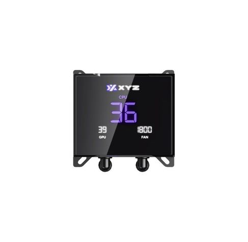 Refrigeración Líquida XYZ HYDROTEMP 240 Black, Alto Rendimiento, Pantalla LCD 3.5", Intel/AMD-6