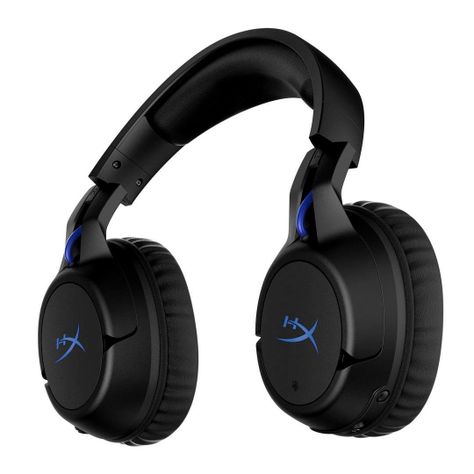 Audífonos Inalámbricos Gamer HyperX Cloud Flight PS5, Over-Ear, USB Dongle, Batería 30 Horas, Negro-2