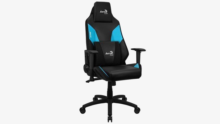 Silla Gamer Aerocool Admiral, 150kg, Ice Blue-1