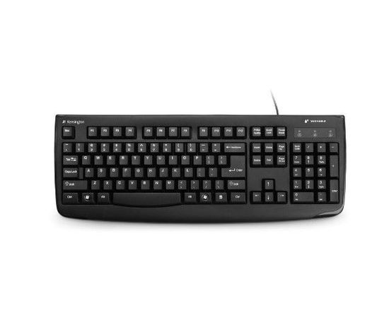 Teclado Kensington Pro Fit USB, Lavable, Negro, Español-0