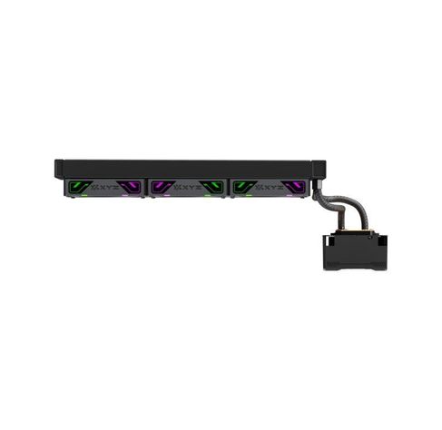 Refrigeración Líquida XYZ HYDROVIEW 360 Black, Pantalla LCD 3.5", A-RGB, Intel/AMD-3