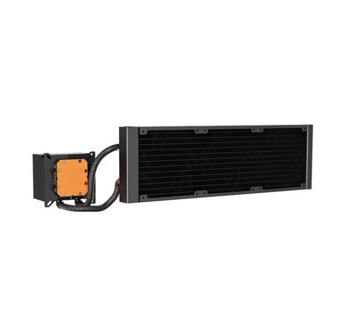 Refrigeración Líquida XYZ HYDROVIEW 360 Black, Pantalla LCD 3.5", A-RGB, Intel/AMD-5