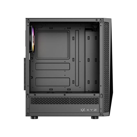 Gabinete Gamer XYZ HORIZON 100 ARGB, Vidrio Templado, USB 3.0, ATX, Negro-1