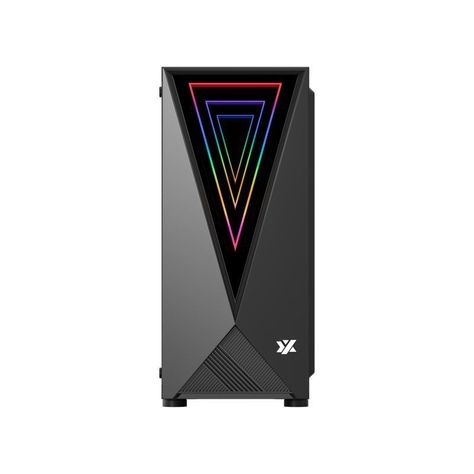 Gabinete Gamer XYZ HORIZON 100 ARGB, Vidrio Templado, USB 3.0, ATX, Negro-2