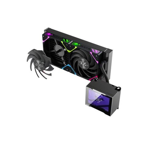 Refrigeración Líquida XYZ HYDROVIEW 240 Black, Pantalla LCD 3.5", A-RGB, Intel/AMD-2