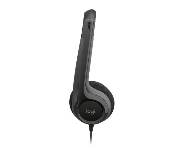 Audífonos con Micrófono H390 Logitech ClearChat Comfort , Alámbrico, USB, Negro-2