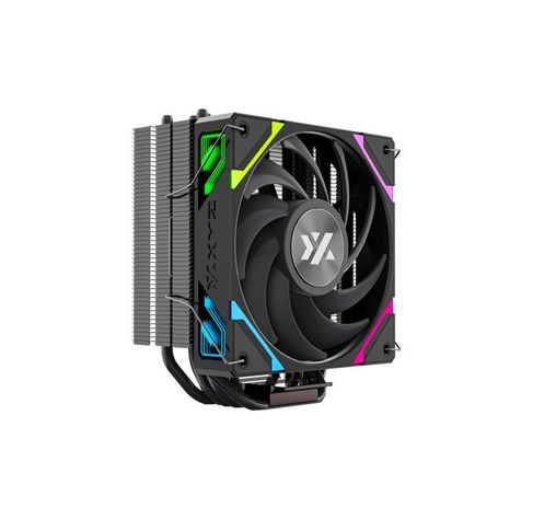 Disipador para CPU XYZ THERMAX 6, 1x Ventilador Vortex 120mm, 6 Heatpipes, A-RGB, Negro -0