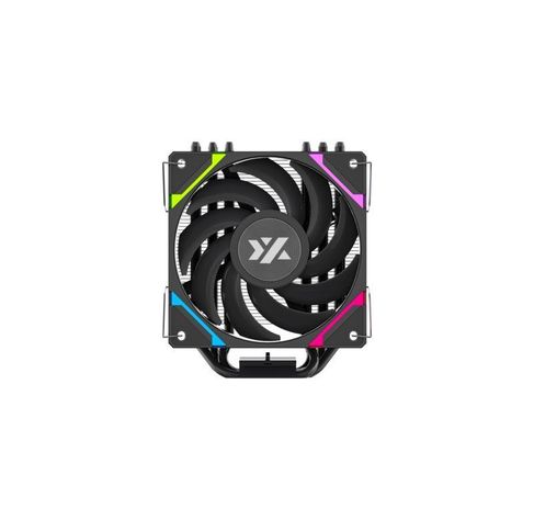 Disipador para CPU XYZ THERMAX 6, 1x Ventilador Vortex 120mm, 6 Heatpipes, A-RGB, Negro -1