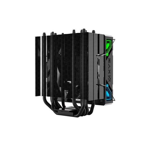 Disipador para CPU XYZ THERMAX 6, 1x Ventilador Vortex 120mm, 6 Heatpipes, A-RGB, Negro -5