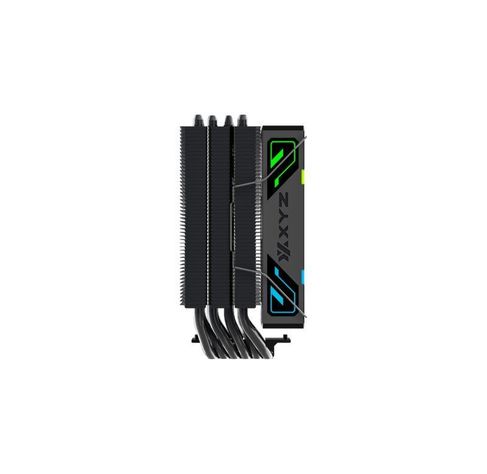 Disipador para CPU XYZ THERMAX 6, 1x Ventilador Vortex 120mm, 6 Heatpipes, A-RGB, Negro -6