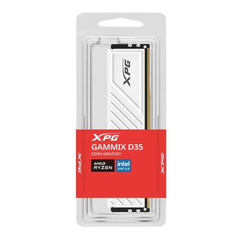 Memoria RAM DDR4 16GB 3200MHz XPG Gammix D35, CL16, DIMM, 1,35V, Blanco-3