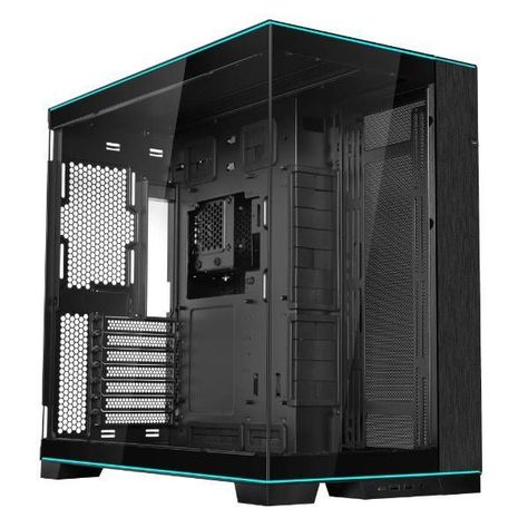 Gabinete Gamer Lian Li O11 Dynamic EVO RGB, Reversible, Hasta 10 Ventiladores, E-ATX, ATX, Negro-0