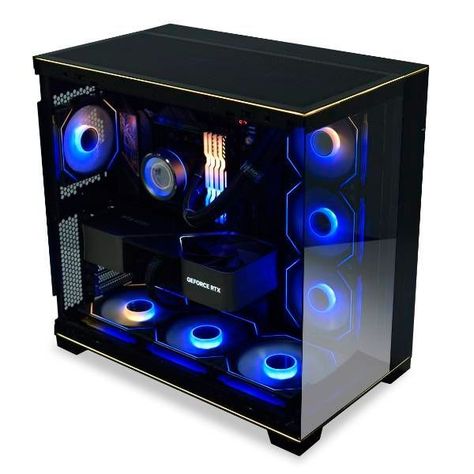 Gabinete Gamer Lian Li O11 Dynamic EVO RGB, Reversible, Hasta 10 Ventiladores, E-ATX, ATX, Negro-3