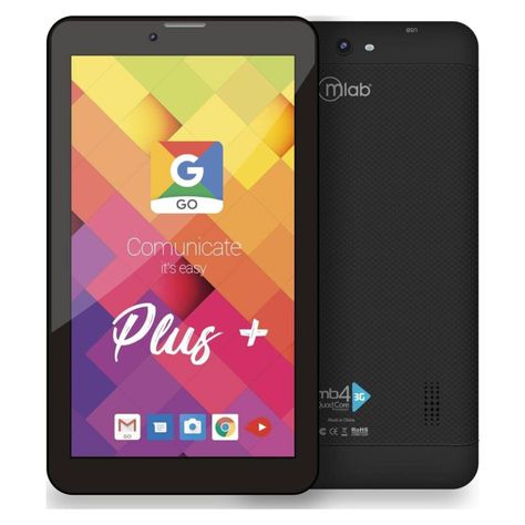 Tablet Microlab 8761, 7", 16GB, Android 9.0, Negro-0