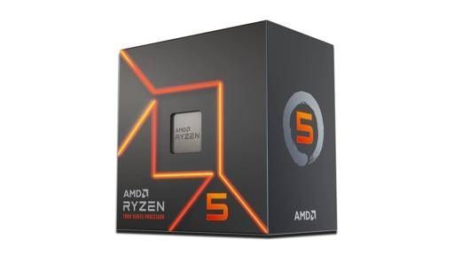 Procesador AMD Ryzen 5 7600, 3.8 GHz, Socket AM5-2