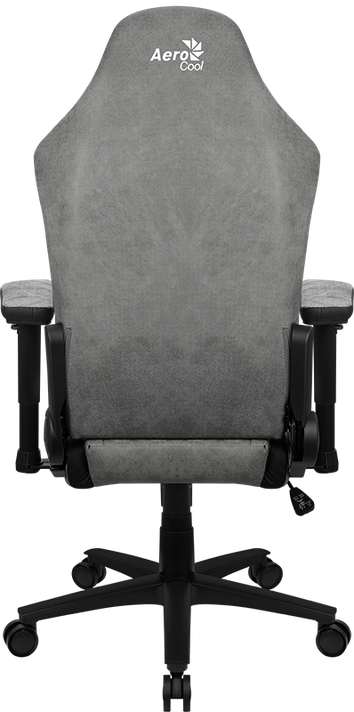 Silla Gamer Profesional Crown AeroSuede Stone Grey-2