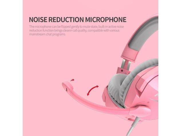 Audífonos Gamer HyperX Cloud Stinger, Rosado-4