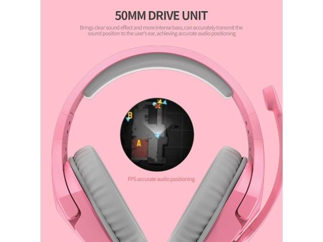 Audífonos Gamer HyperX Cloud Stinger, Rosado-2