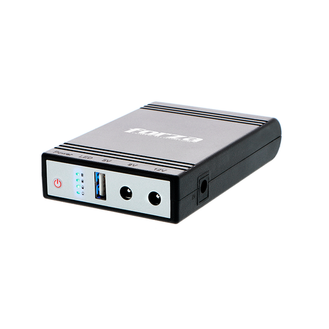 UPS y cargador portátil de 14W Forza, pto USB, salidas de 5/9/12VCC -0