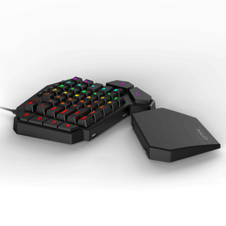 Teclado Mecánico Redragon Diti K585, Una mano-1