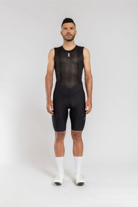Calza Short Ciclismo con tirantes Suarez Racer 2.3-0
