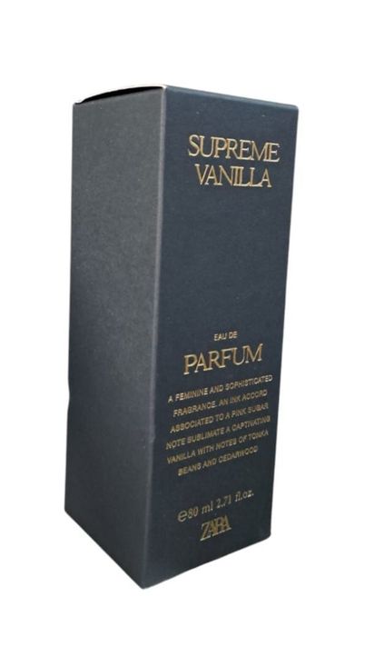 Perfume Zara. Supreme Vanilla. Eau de parfum. 80ml. Para Mujer-1