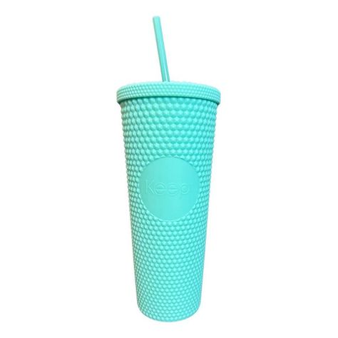 Vaso Para Café Bebidas + Bombilla Keep 710cc Tipo Starbucks Color verde-0