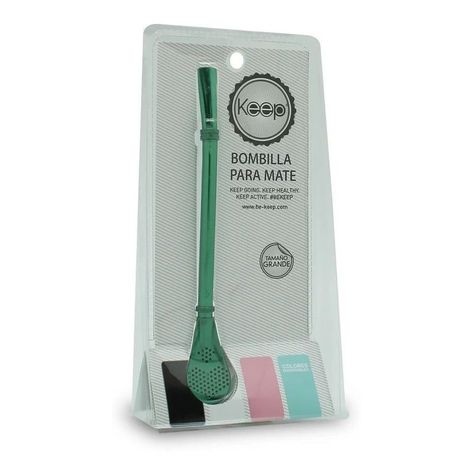      Bombilla De Mate Keep Color Verde-0