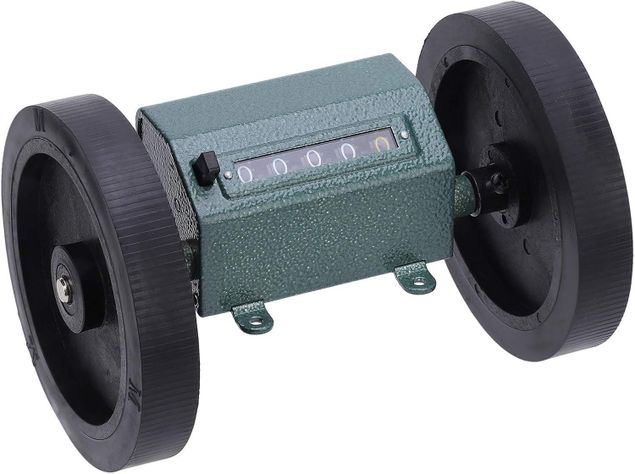 Odometro lineal para rollos de tela, plasticos o cuero-3