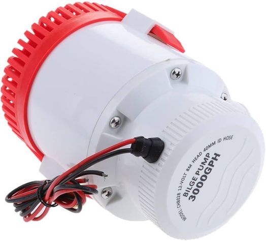 Bomba sentina 3700GPH 24V 10Amp altura 8mts-0