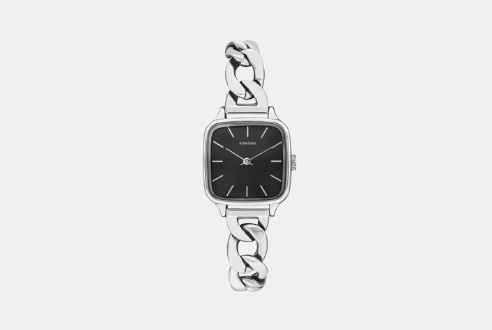 Reloj - Kate Revolt Silver Black-0